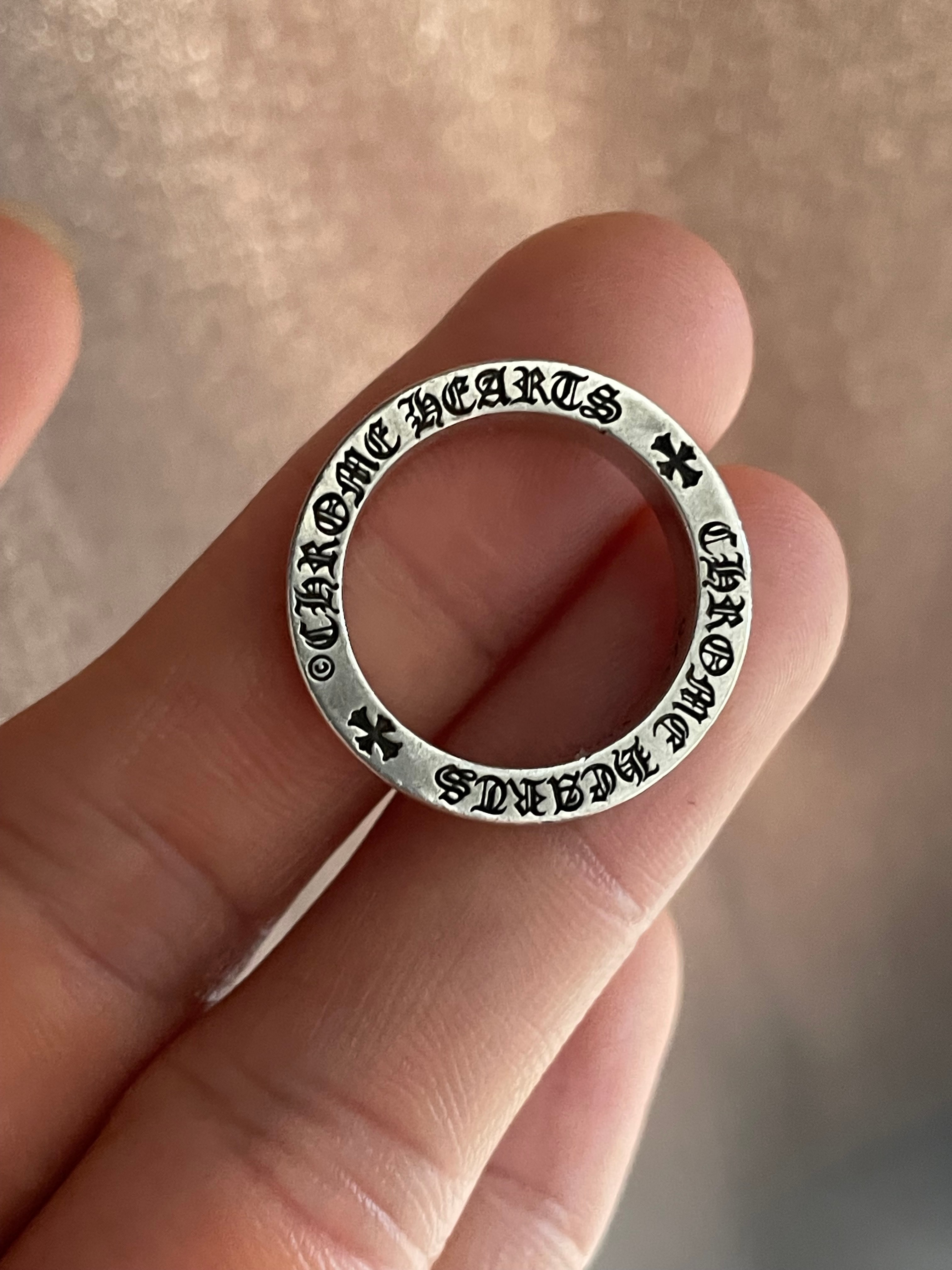 Chrome Hearts Spacer Ring 6mm CH Forever "Silver"
