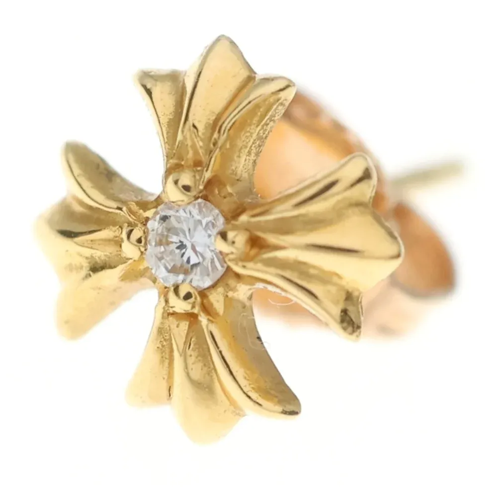 Chrome Hearts 22K No.2 CH Plus Diamond "Gold"