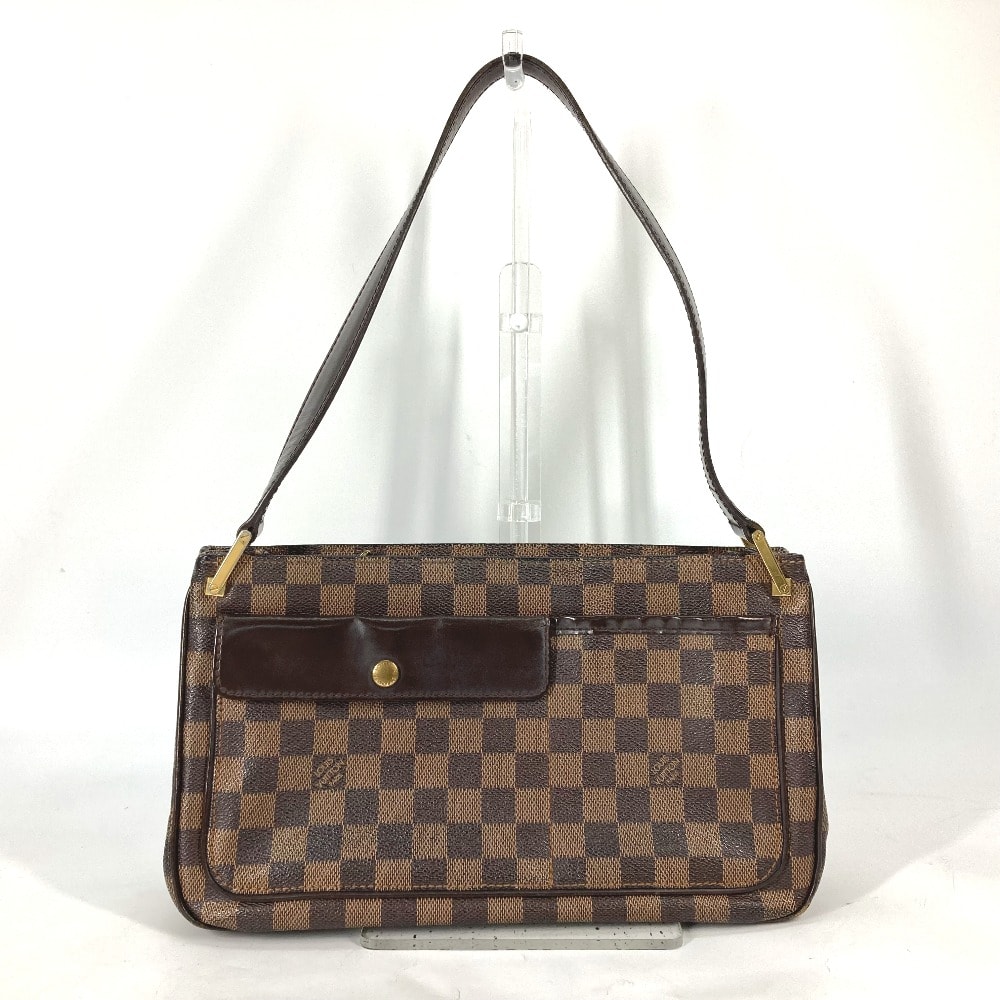 ルイヴィトン LOUIS VUITTON オーバーニュ N51129 ダミエ カバン 肩掛け ショルダーバッグ ダミエキャンバス エベヌ ブラウン