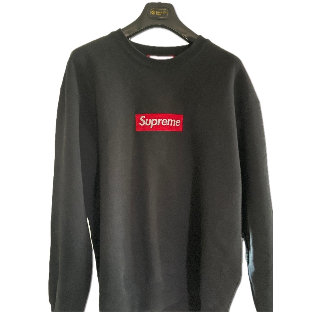 Supreme Box Logo Crewneck "Black" (22FW)