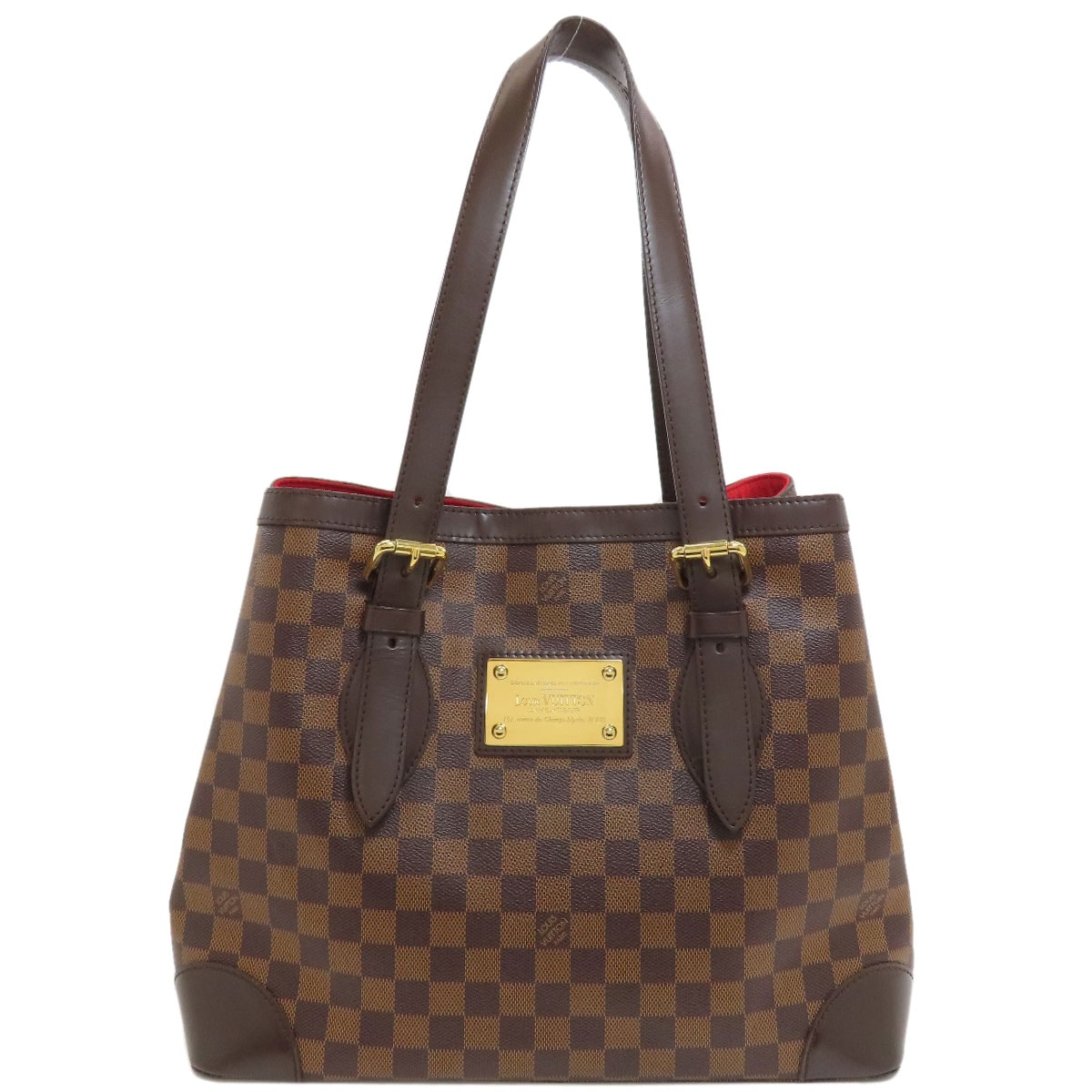 LOUIS VUITTON ルイヴィトン N51204 ハムステッドMM トートバッグ ダミエキャンバス レディース [中古]