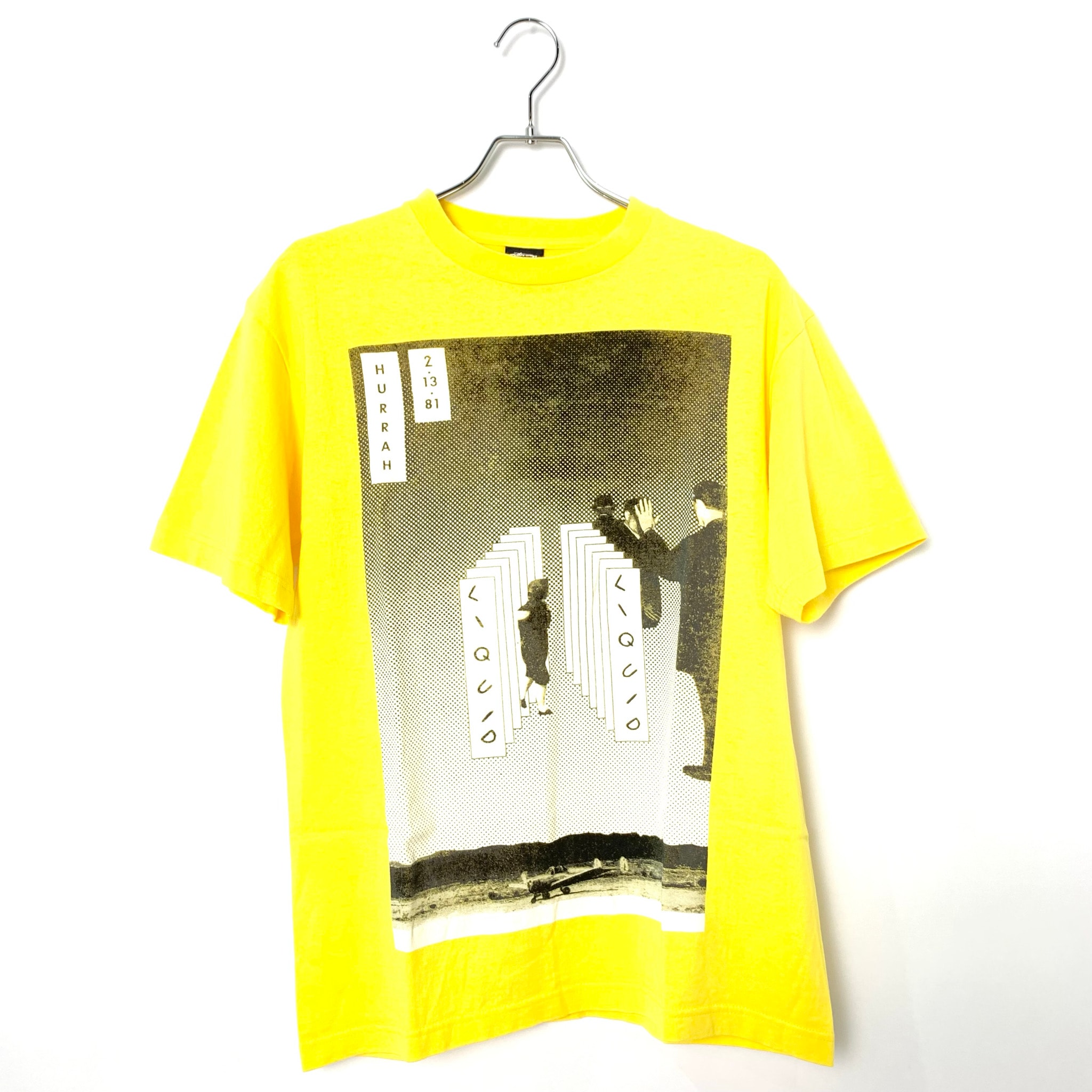 STUSSY Liquid Hurrah TEE Yellow