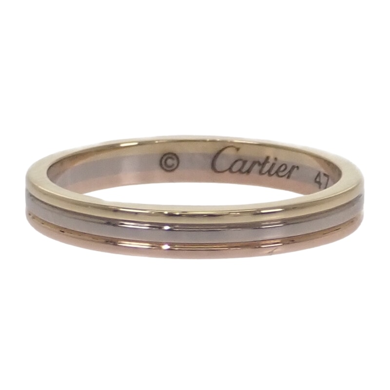 カルティエ CARTIER ヴァンドームルイ ウエディング 7号 B4209947 リング K18イエローゴールド K18ホワイトゴールド K18ピンクゴールド 47 レディース【中古】【Aランク】