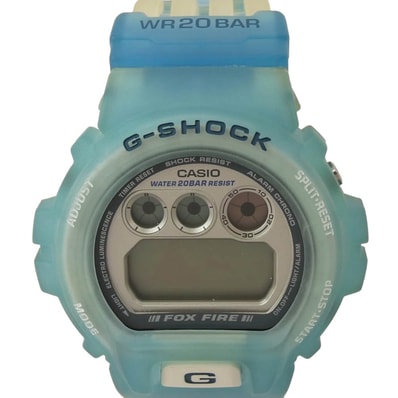 G-SHOCK ジーショック 時計 DW-6900WC-2BT W.C.C.S FROGMAN フロッグマン デジタル 腕時計 ブルー系【中古】