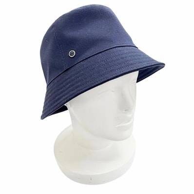 極美品 エルメス EDEN エデン セリエパーツ バケットハット 57 ネイビー