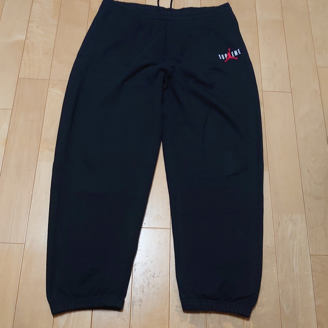 Supreme x Jordan Sweatpant "Black"