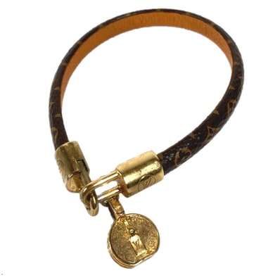 ルイヴィトン LOUIS VUITTON ブレスレットLV トリビュート M6442F モノグラム バングル ブレスレット モノグラムキャンバス ブラウン