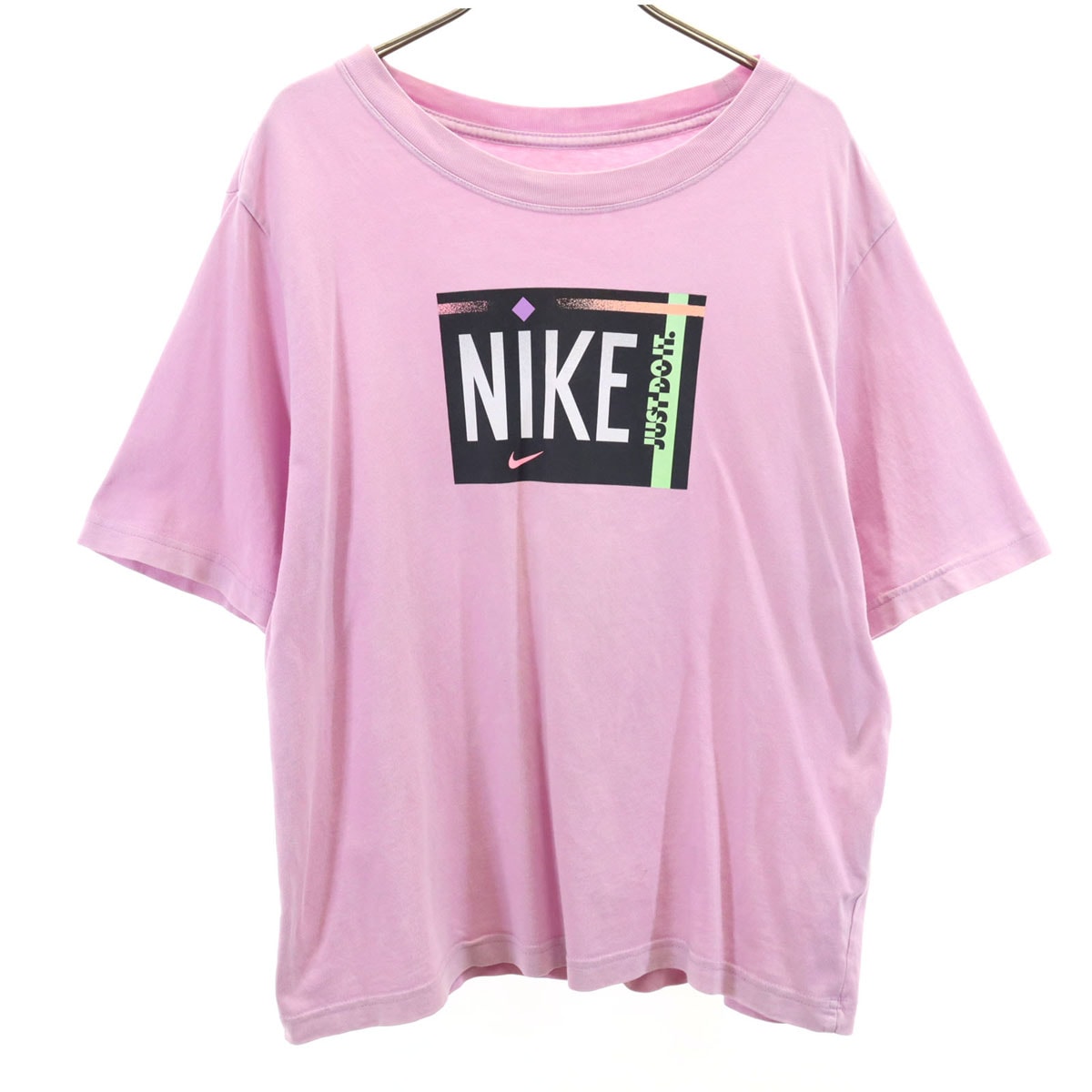 NIKE ナイキ 半袖 Tシャツ L ピンクパープル
