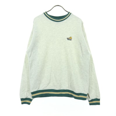 CONVERSE ALL STAR コンバースオールスター 長袖 スウェット M グレー系 グリーン