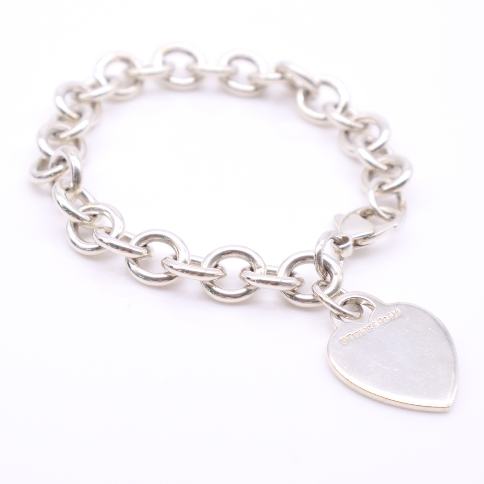 美品 TIFFANY&Co. ティファニー リターントゥ ラウンドタグ ブレスレット 925 - ブレスレット シルバー シルバー レディース
