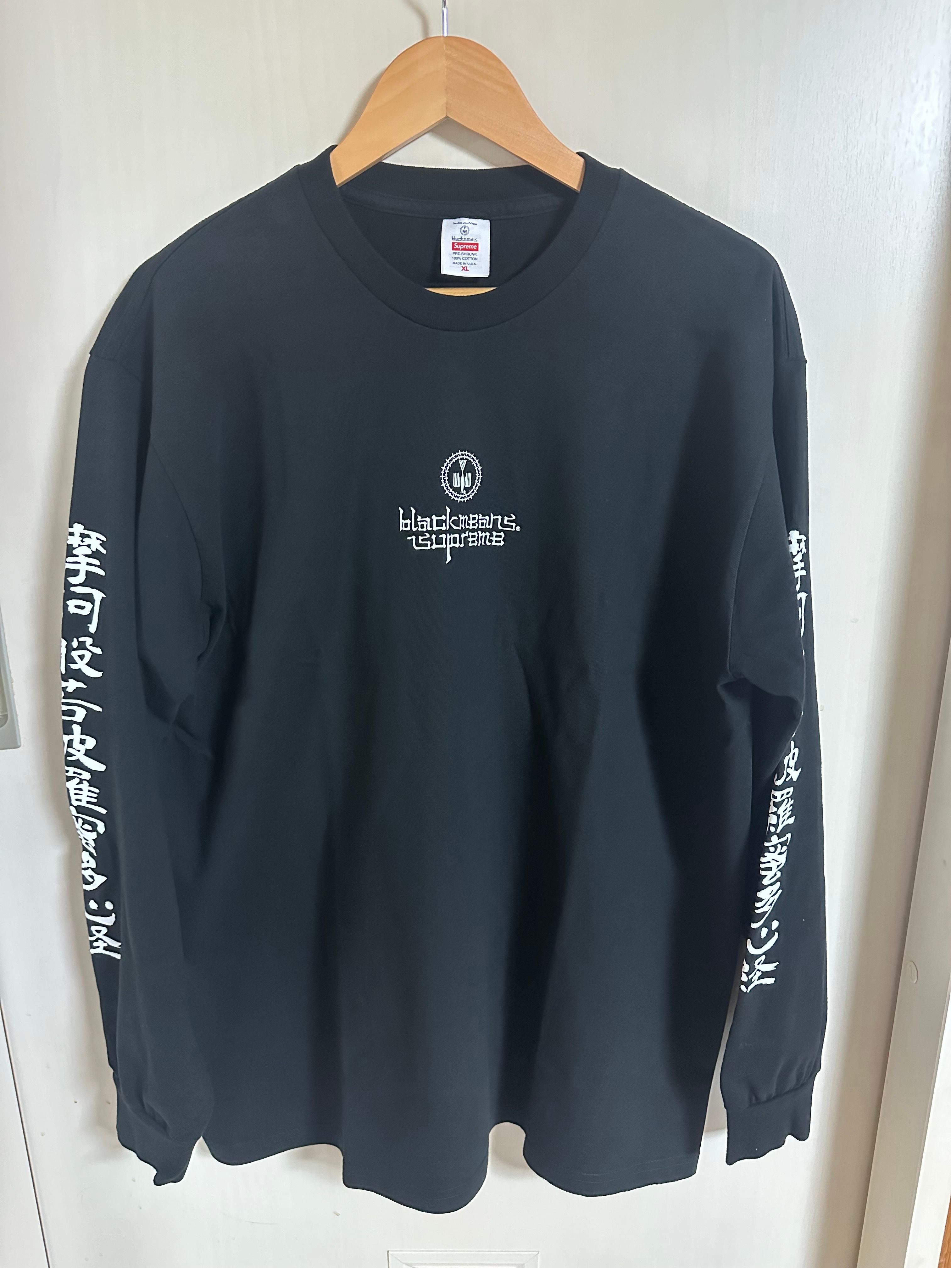 Supreme / Blackmeans L/S Tee "Black"