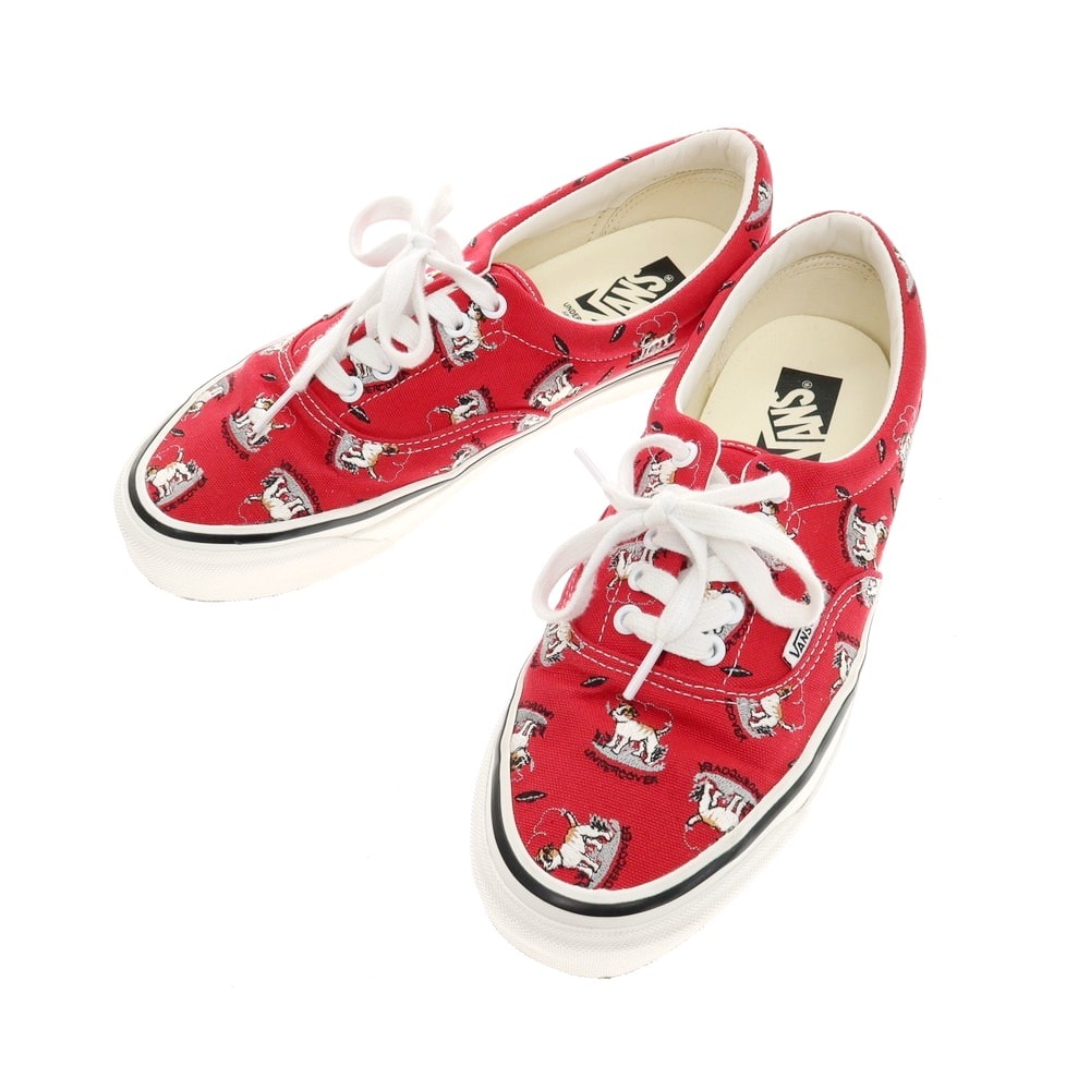 【中古】アンダーカバー UNDERCOVER × OTW by Vans 2025年秋冬 Old Skool 36 スニーカー レッド【サイズ28cm】【メンズ】