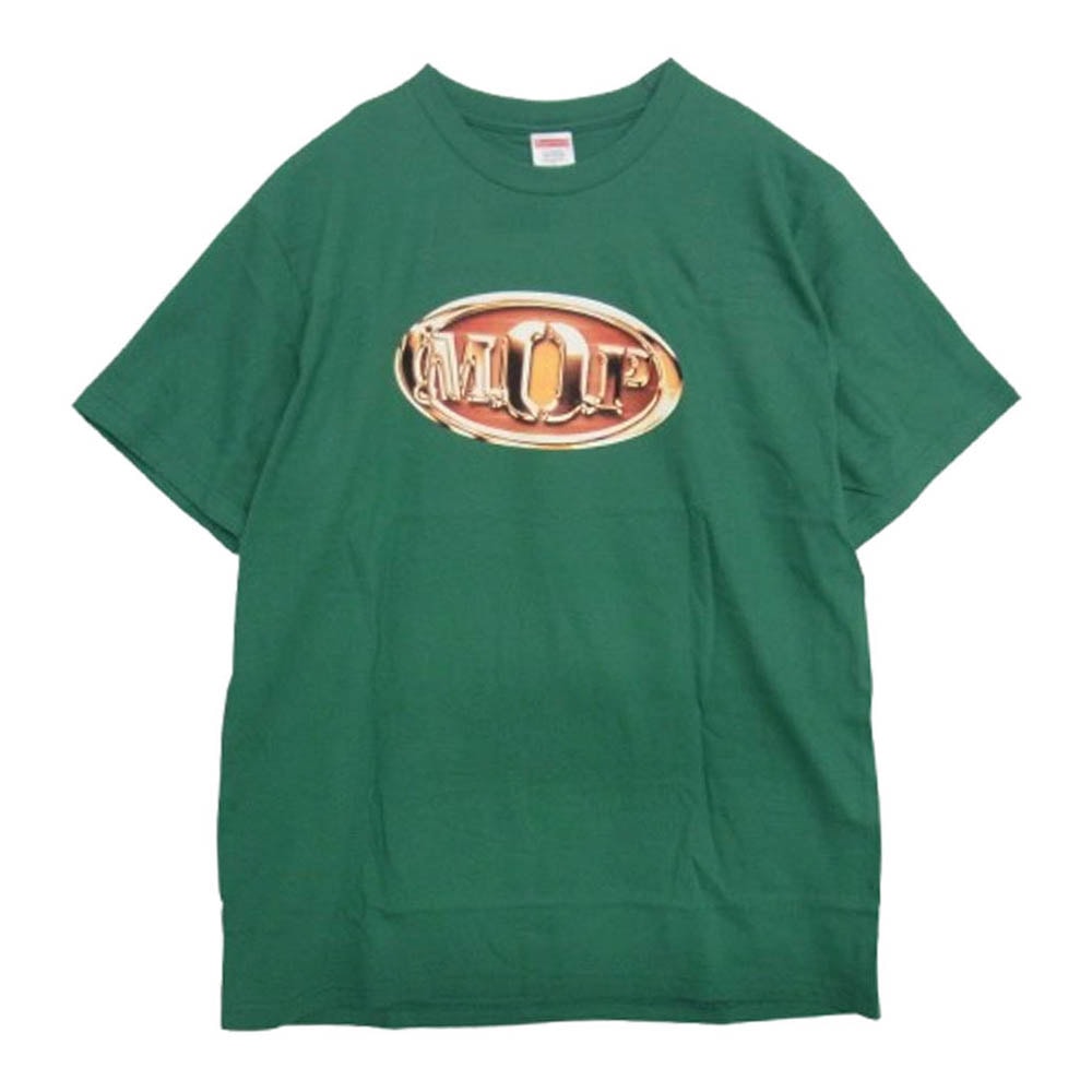 Supreme シュプリーム Tシャツ 24AW M.O.P. Tee ロゴプリント Tシャツ 半袖カットソー グリーン系 L【新古品】【未使用】【中古】