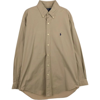 古着 ラルフローレン Ralph Lauren BLAKE 長袖 ボタンダウンシャツ メンズM相当/eaa634472