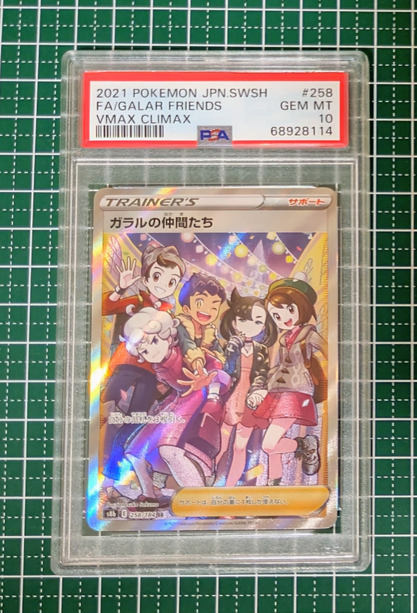 ガラルの仲間たち SR[S8b 258/184](ハイクラスパック「VMAXクライマックス」)