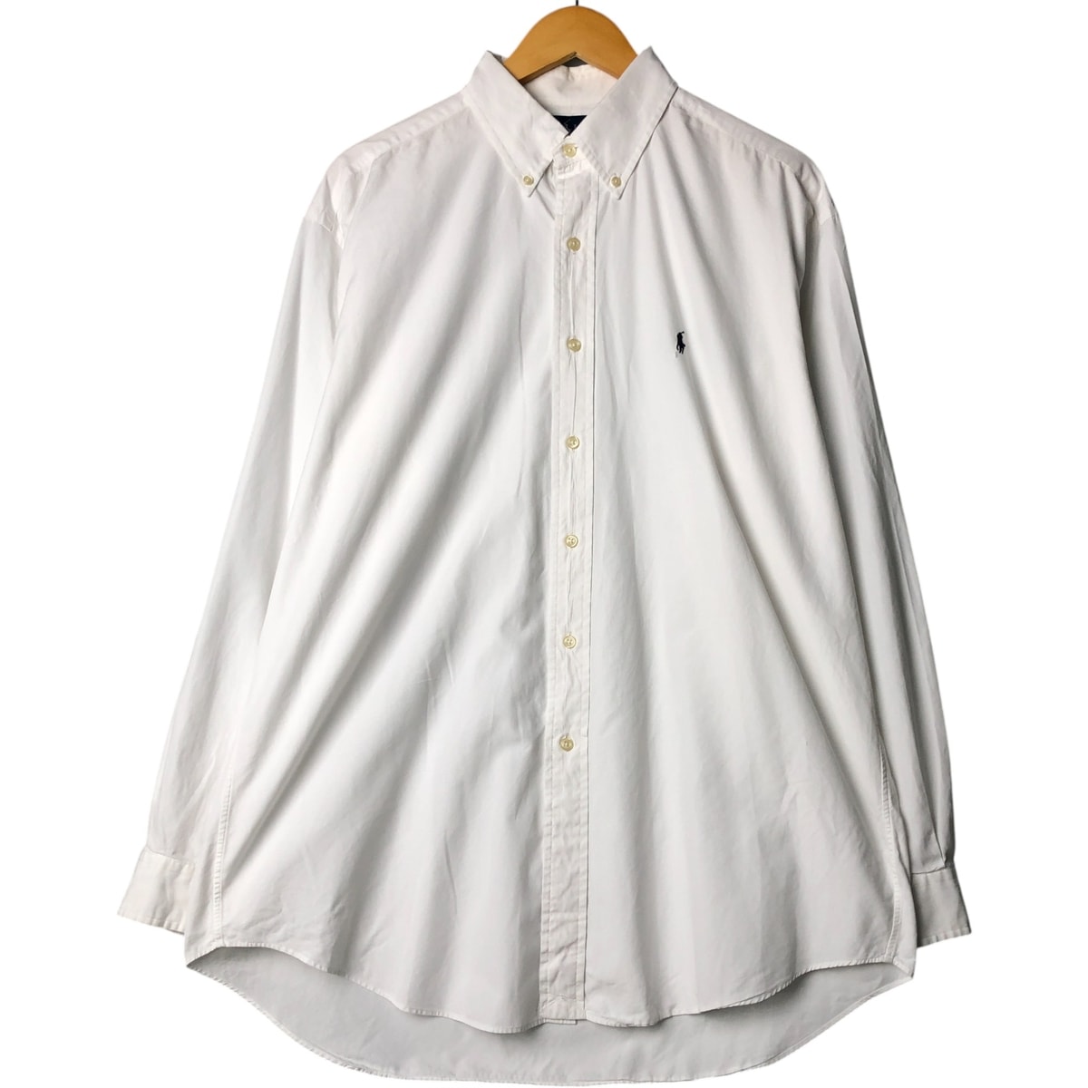 古着 ラルフローレン Ralph Lauren BLAKE 長袖 ボタンダウンシャツ メンズL相当/eaa573883