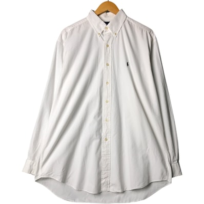 古着 ラルフローレン Ralph Lauren BLAKE 長袖 ボタンダウンシャツ メンズL相当/eaa573883