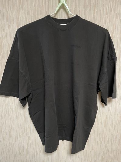 バレンシアガ 18AW 528409 TBV36 バックロゴ刺繍オーバーサイズ