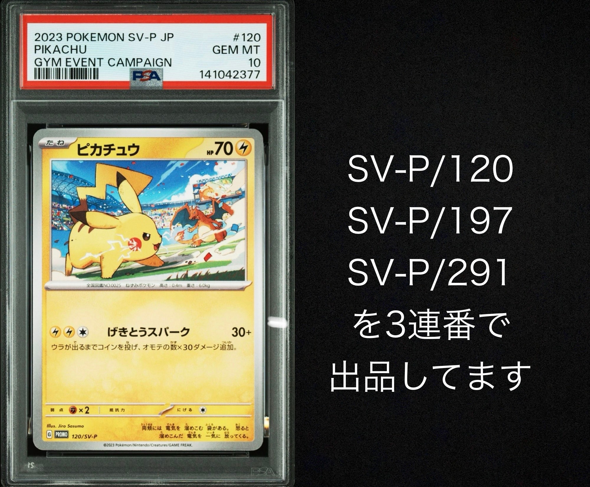 ピカチュウ: プロモ [SV-P 120](プロモーションカード「SV-P」)の新品