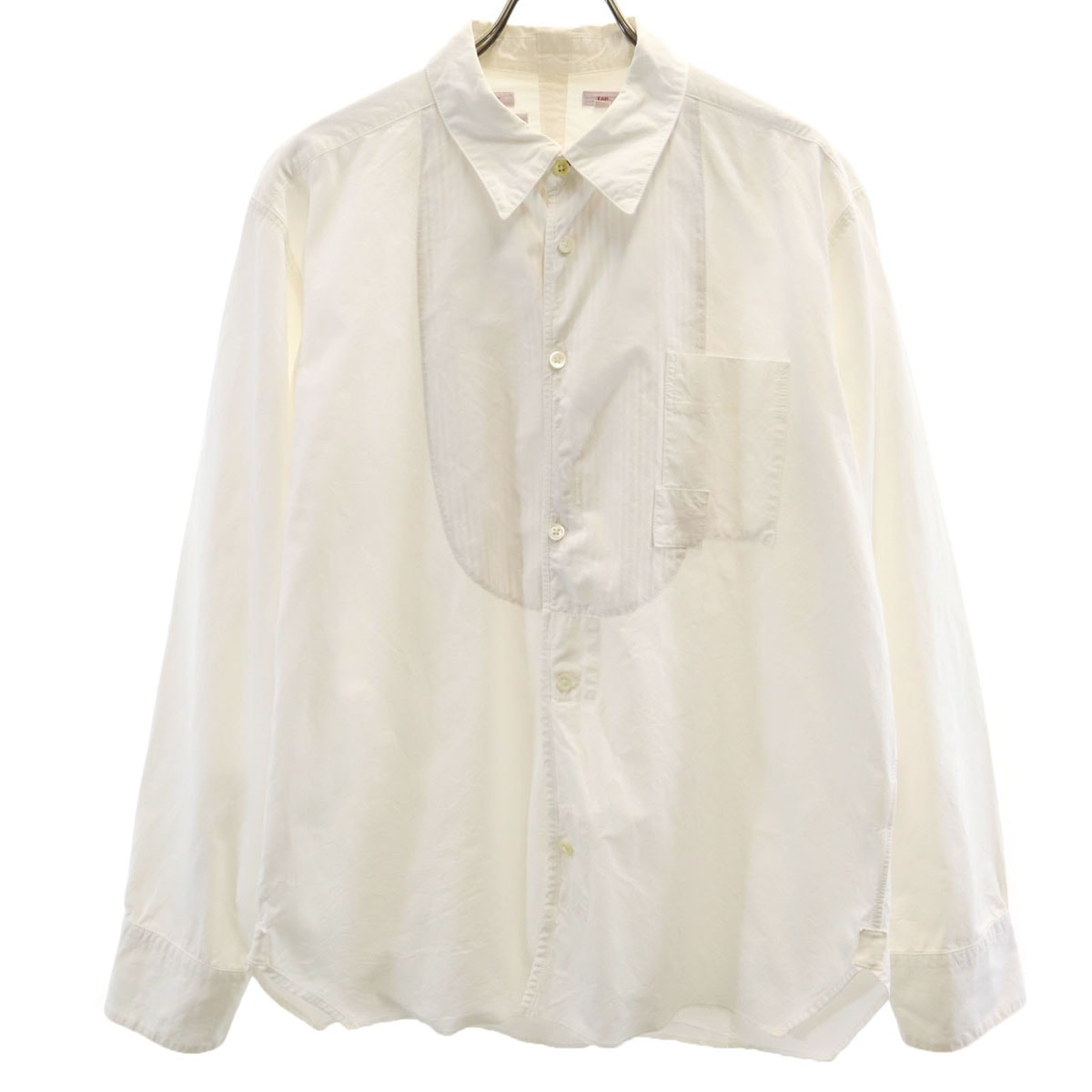 Paul Smith ポールスミス 日本製 長袖 シャツ L ホワイト