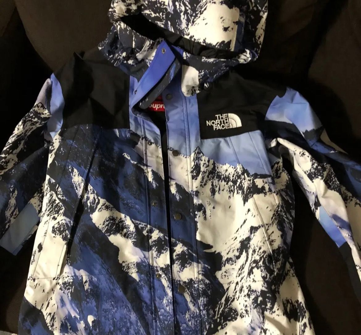 Supreme x The North Face Mountain Parka "Blue"