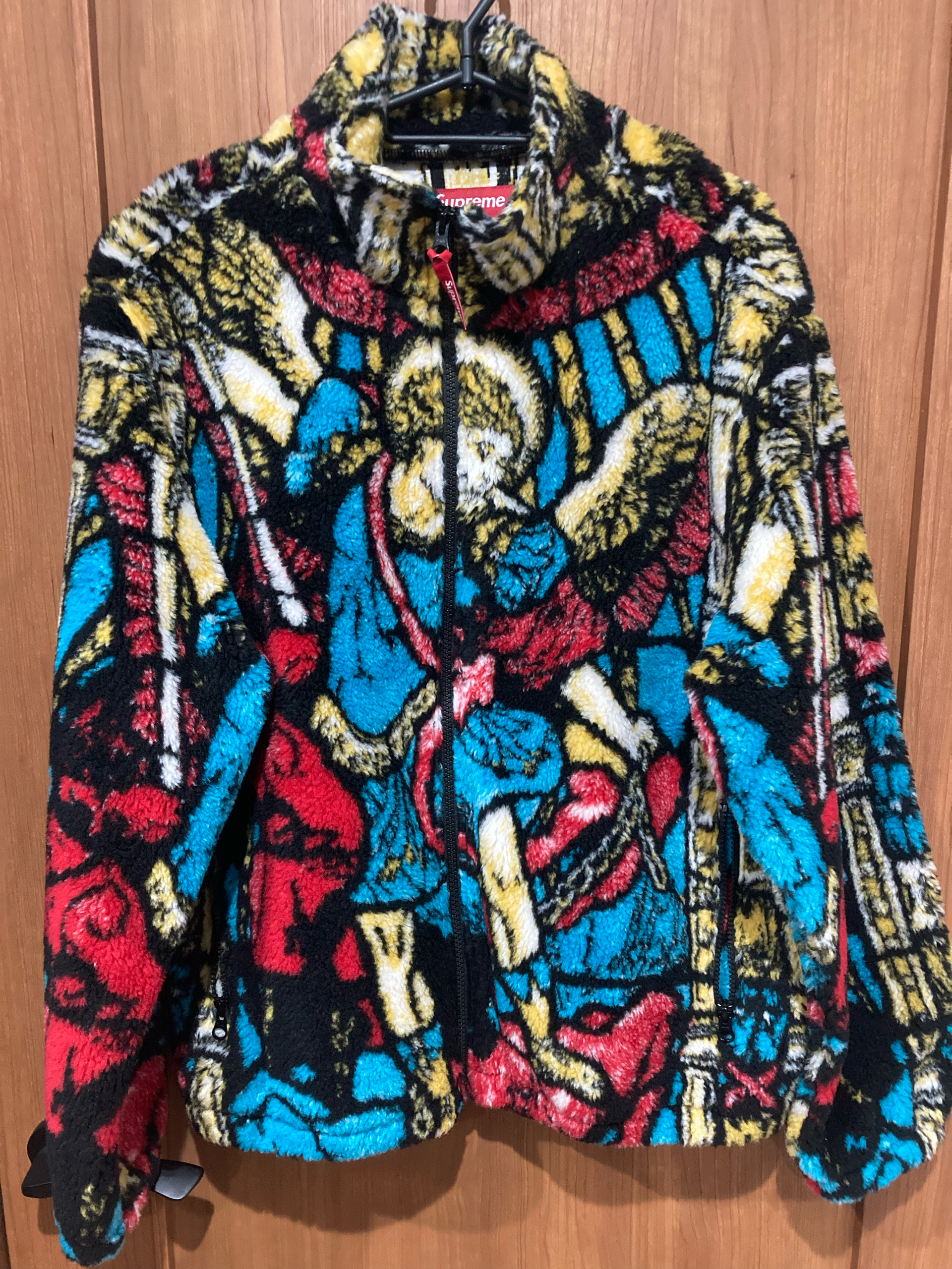 Supreme Saint Michael Fleece Jacket "Multi"