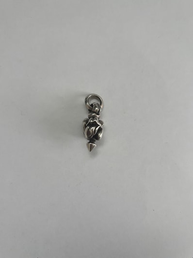 Chrome Hearts Charm 3 Lips & Tongue Swivel "Silver"