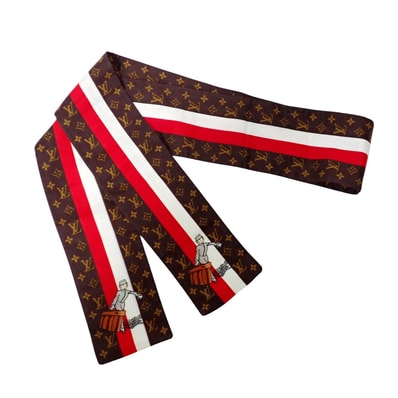 LOUIS VUITTON ルイ・ヴィトン バンドー グルーム ベルボーイ M72128 モノグラム ブラウン レディース スカーフ
LV