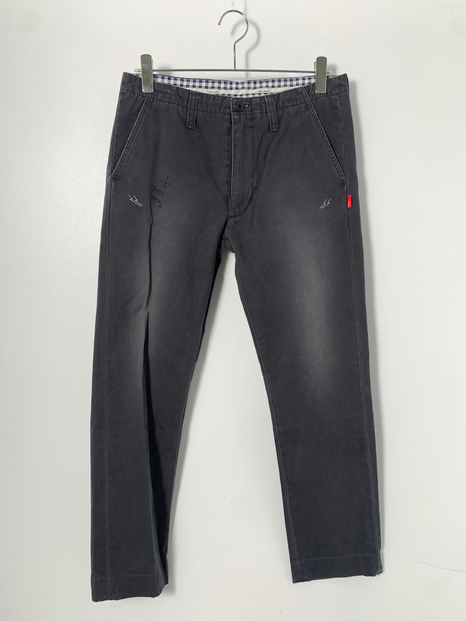 WTAPS TROUSERS, WORK, CTN. CHINO, TRASH Gray