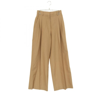 バーバリー BURBERRY パンツ 衣料品 ボトムス ウール レディース ベージュ系 【中古】