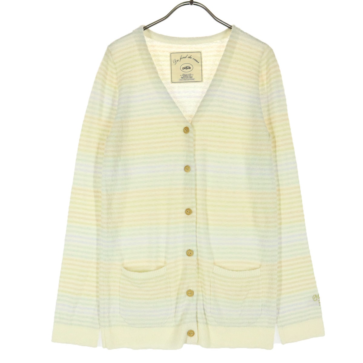 GELATO PIQUE x SUPER MARIO Baby Moco Jacquard Shawl Cardigan 