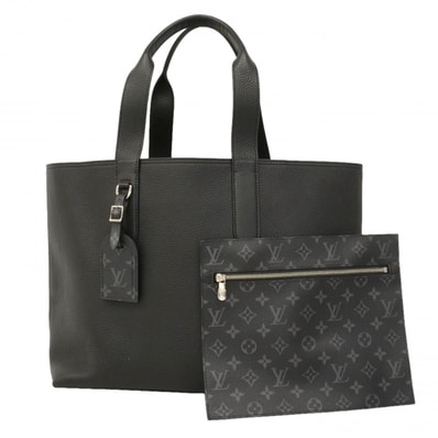 【6db0809-k】ルイヴィトン トートバッグ トリヨン カバヴォワヤージュNV M52817 ノワール【中古】メンズ