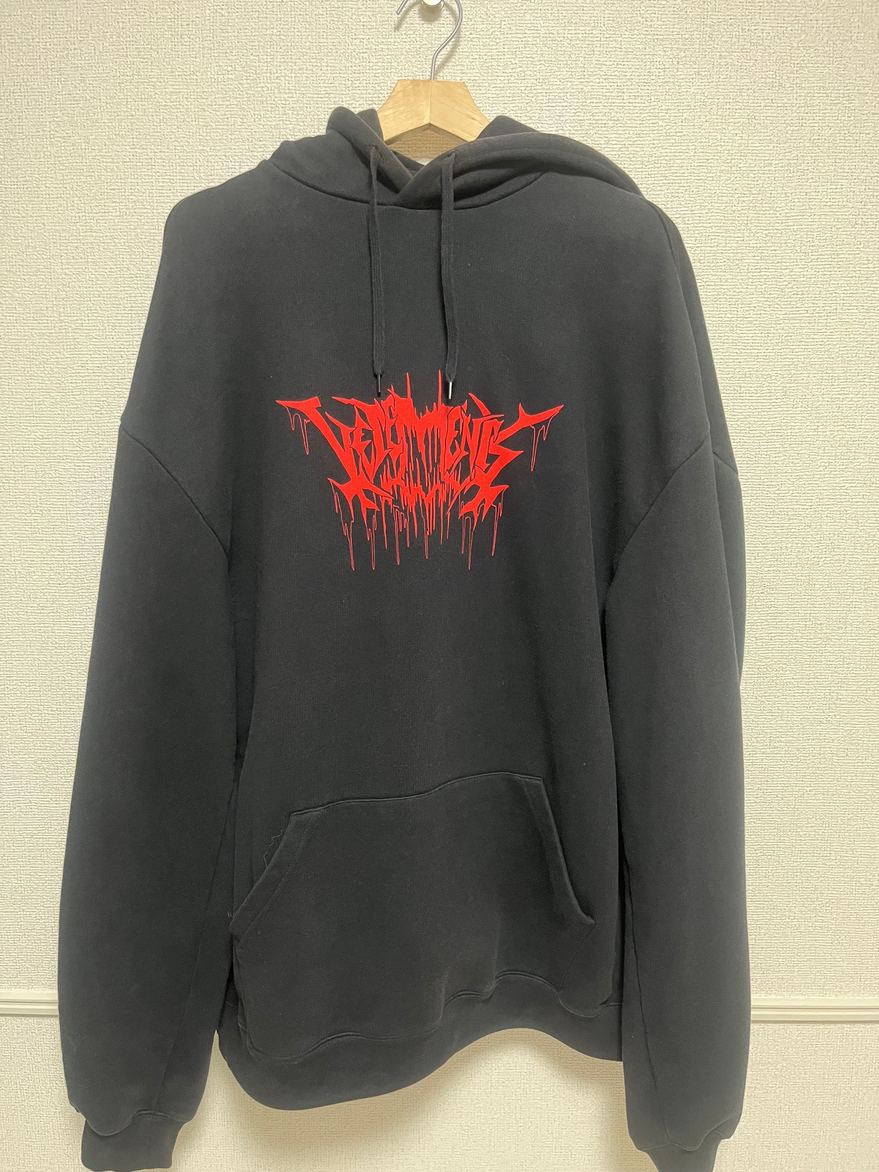 VETEMENTS ヴェトモン METAL LOGO HOODIE 18AW