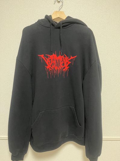 VETEMENTS ヴェトモン METAL LOGO HOODIE 18AW