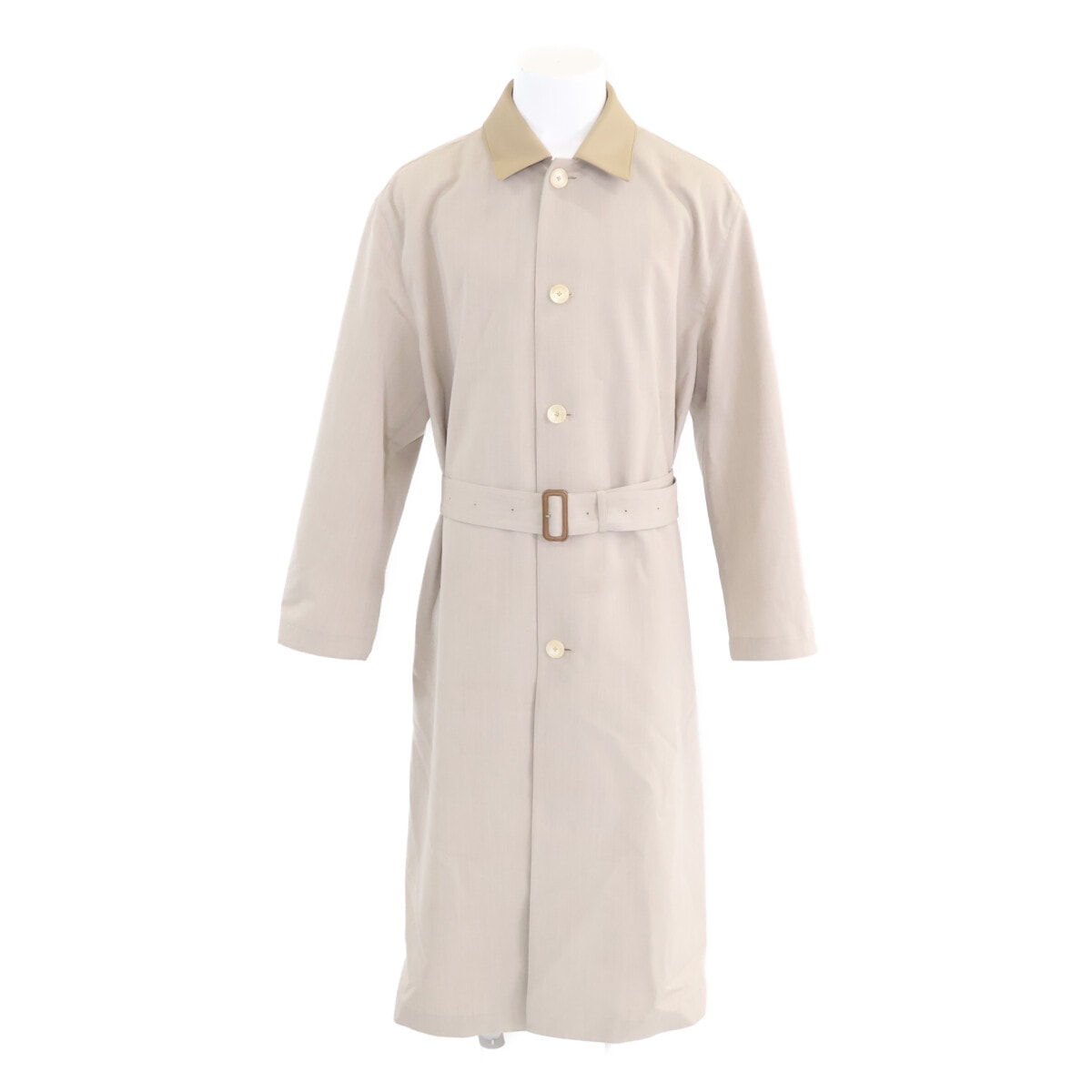 オーラリー 【新品同様/26SS】A26SC05WC WOOL MAX CANVAS COAT ウール ベルト付 シングル 4