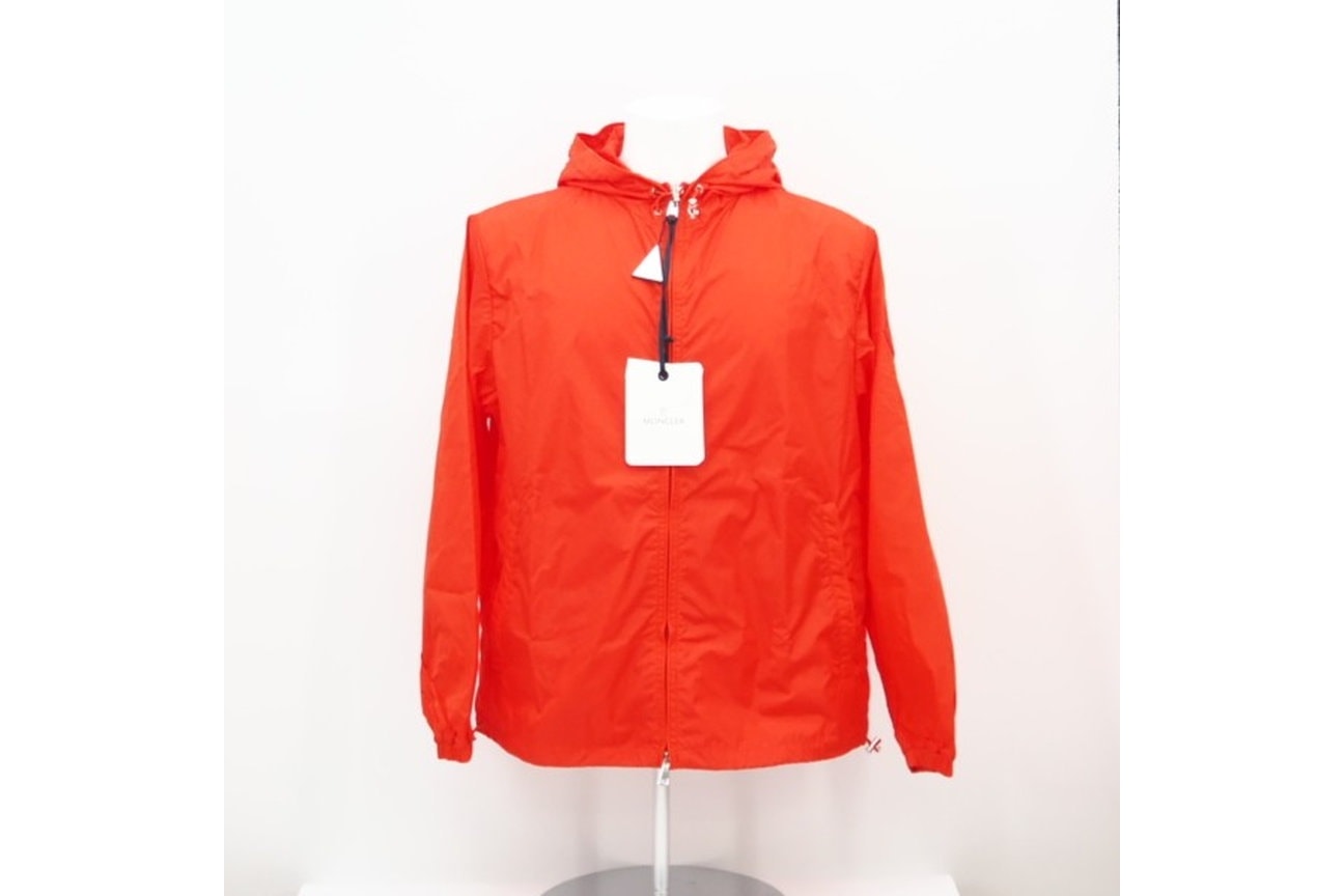 極美品 MONCLER モンクレール ナイロン ALEXANDRITE GIUBBOTTO ジャケットオレンジ Mサイズ F1 093 1A 72100 C0417 ナイロンジャケット オレンジ ナイロン メンズ