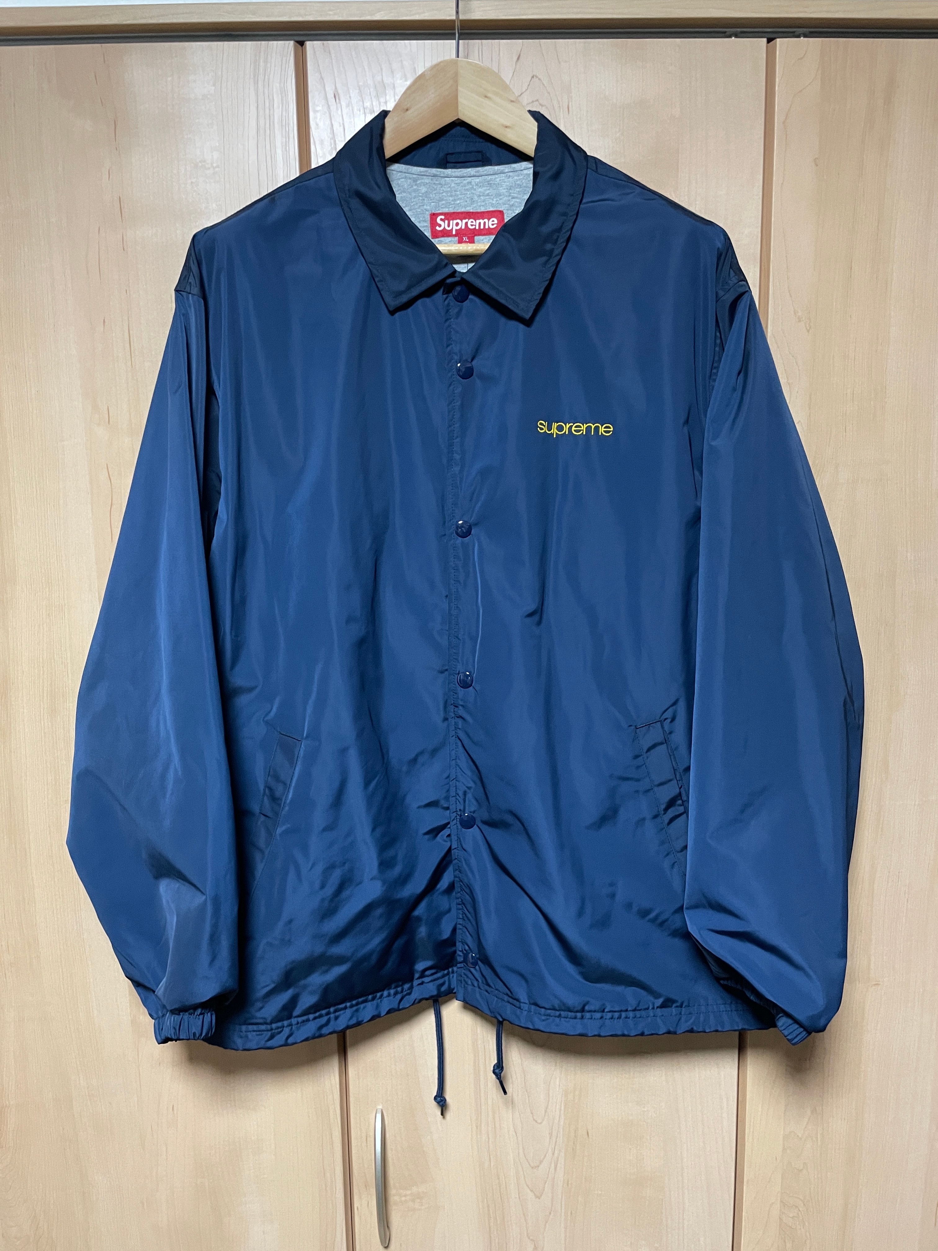 supreme シュプリーム コーチジャケット NYC ネイビー S 美品 A (未使用に近い)】シュプリーム NYC コーチ ジャケット 