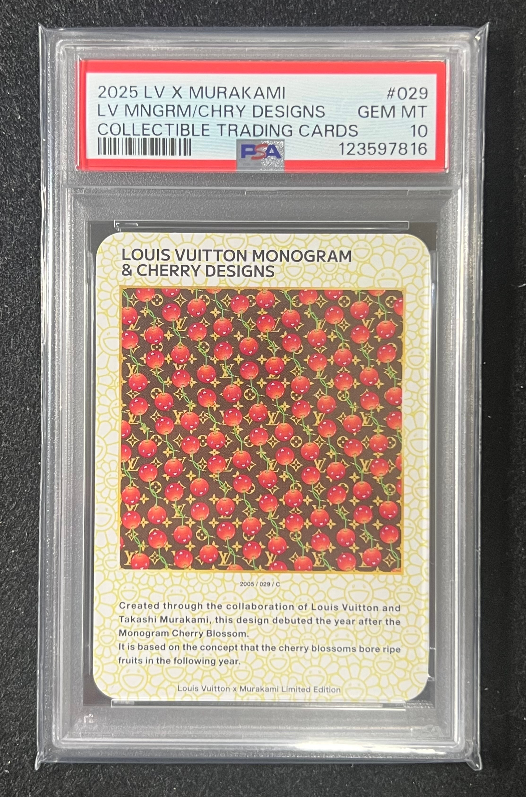 Louis Vuitton 村上隆　トレーディングカード　モノグラム　チェリー img_4842.jpg?w=640