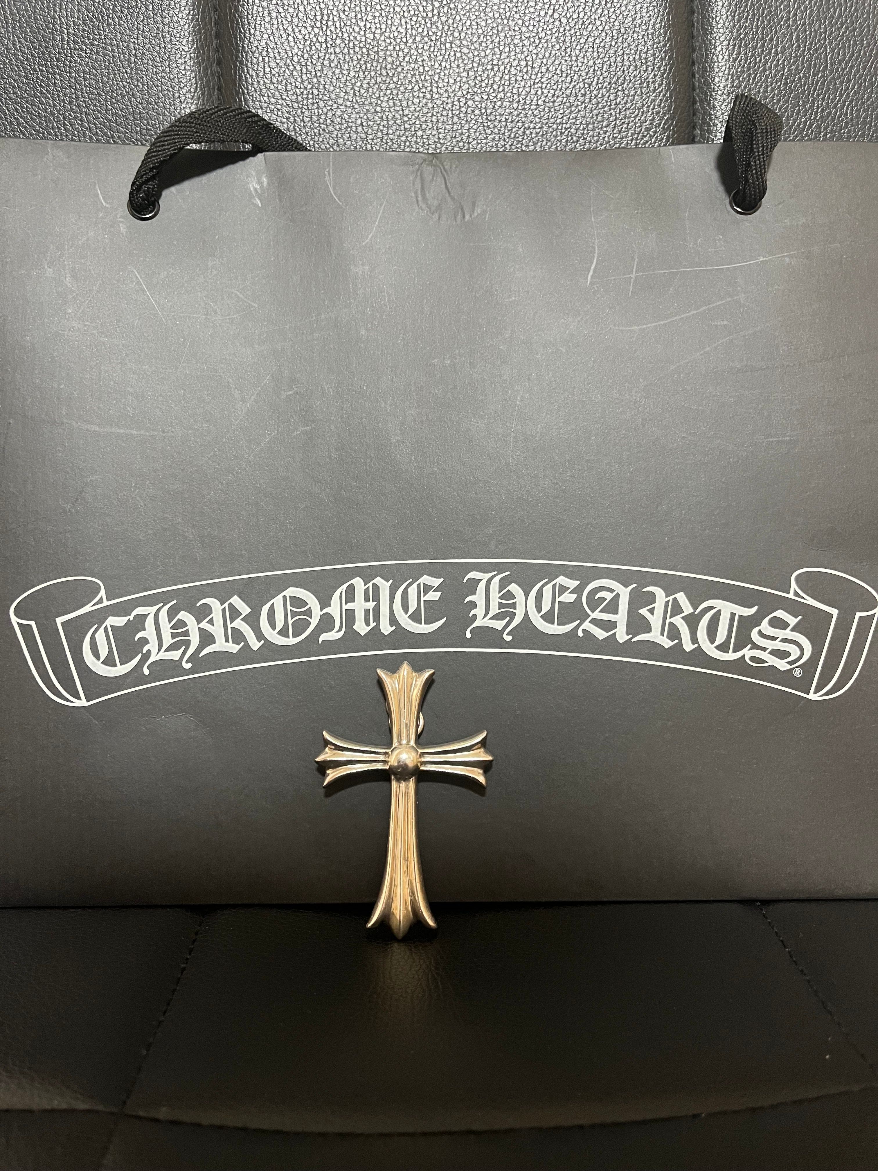 Chrome Hearts Large CH Cross Pendant "Silver"