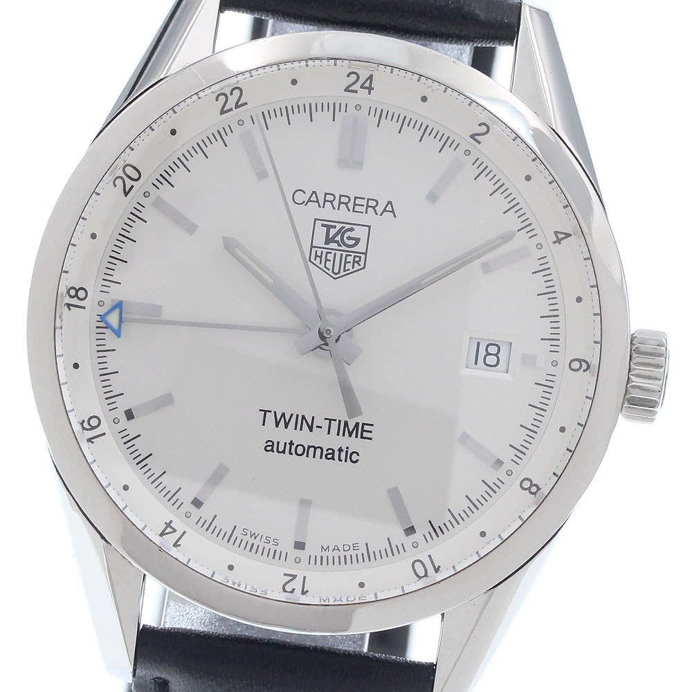 タグホイヤー カレラ ツインタイム WV2116-0 メンズ 【中古】