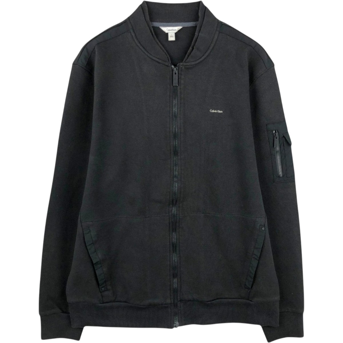 古着 カルバンクライン Calvin klein フルジップスウェットシャツ トレーナー メンズL相当/eaa681692