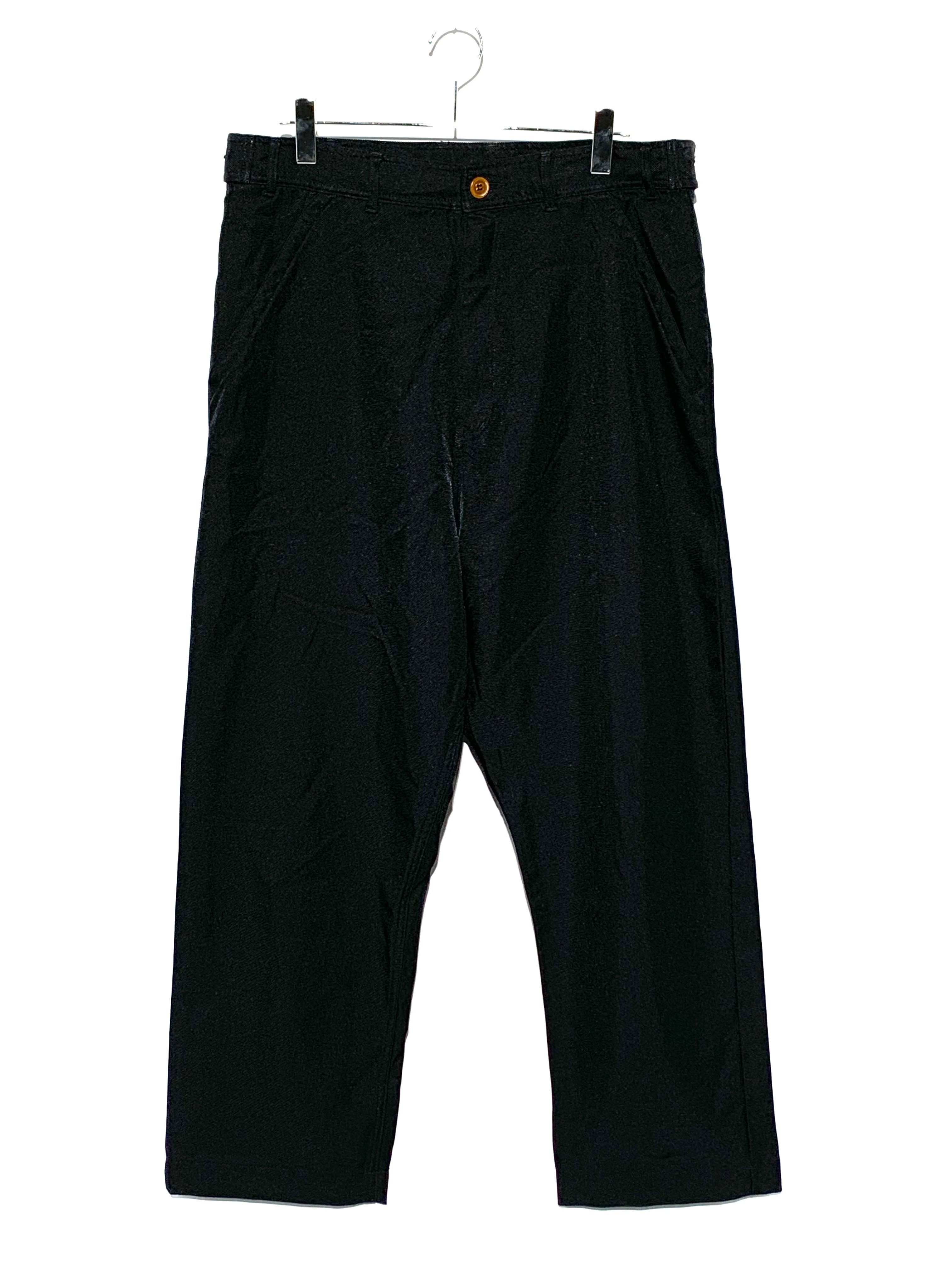 BLACK COMME des GARÇONS High-Waisted Sarouel Pants Black