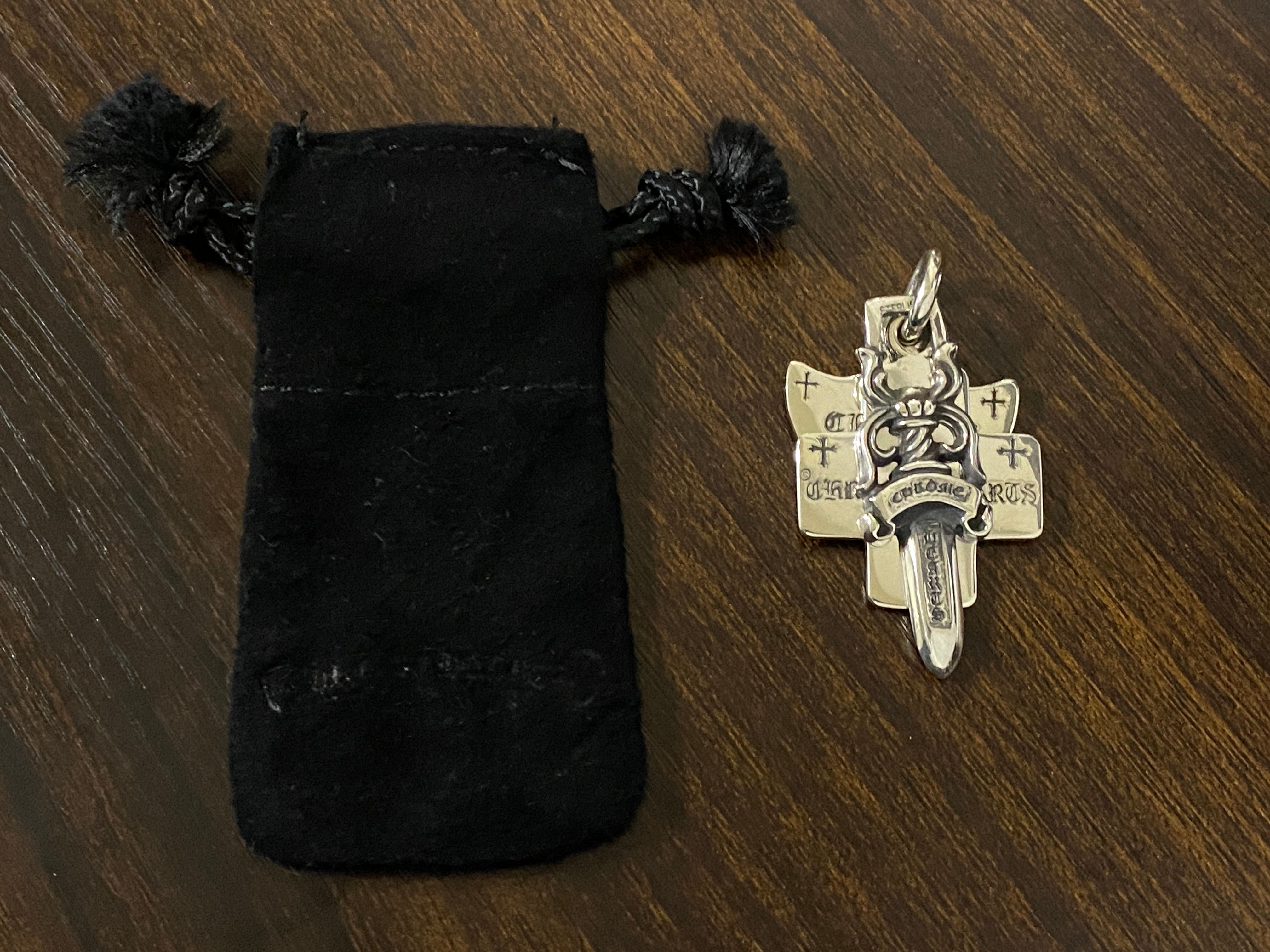 Chrome Hearts 3 Trinket Pendant "Silver"