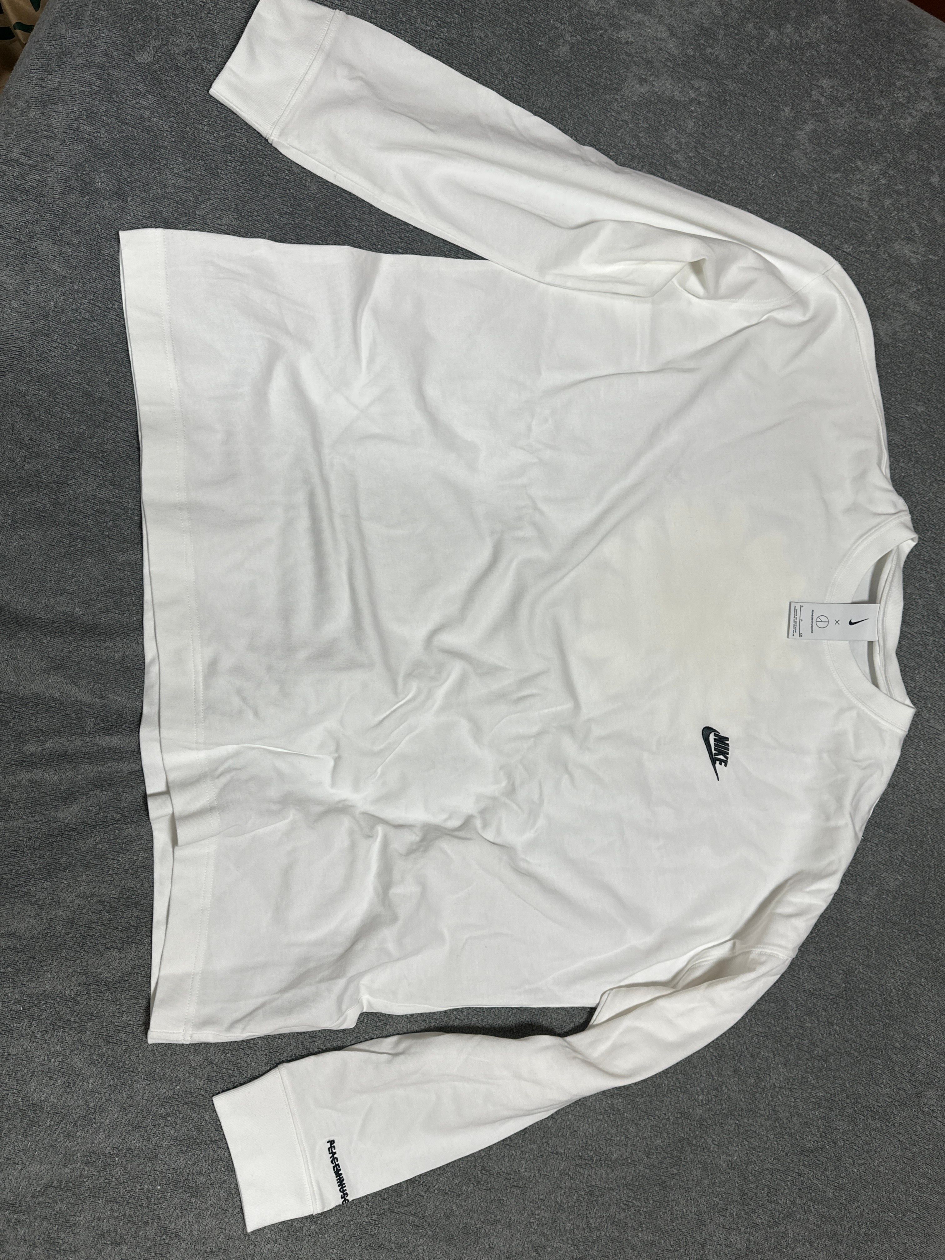 PEACEMINUSONE PMO x NIKE LS Tee "White" / G-DRAGON