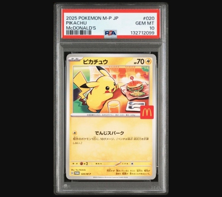 ピカチュウ P [M-P 020](プロモカードパック「マクドナルド ハッピーセット2025」)