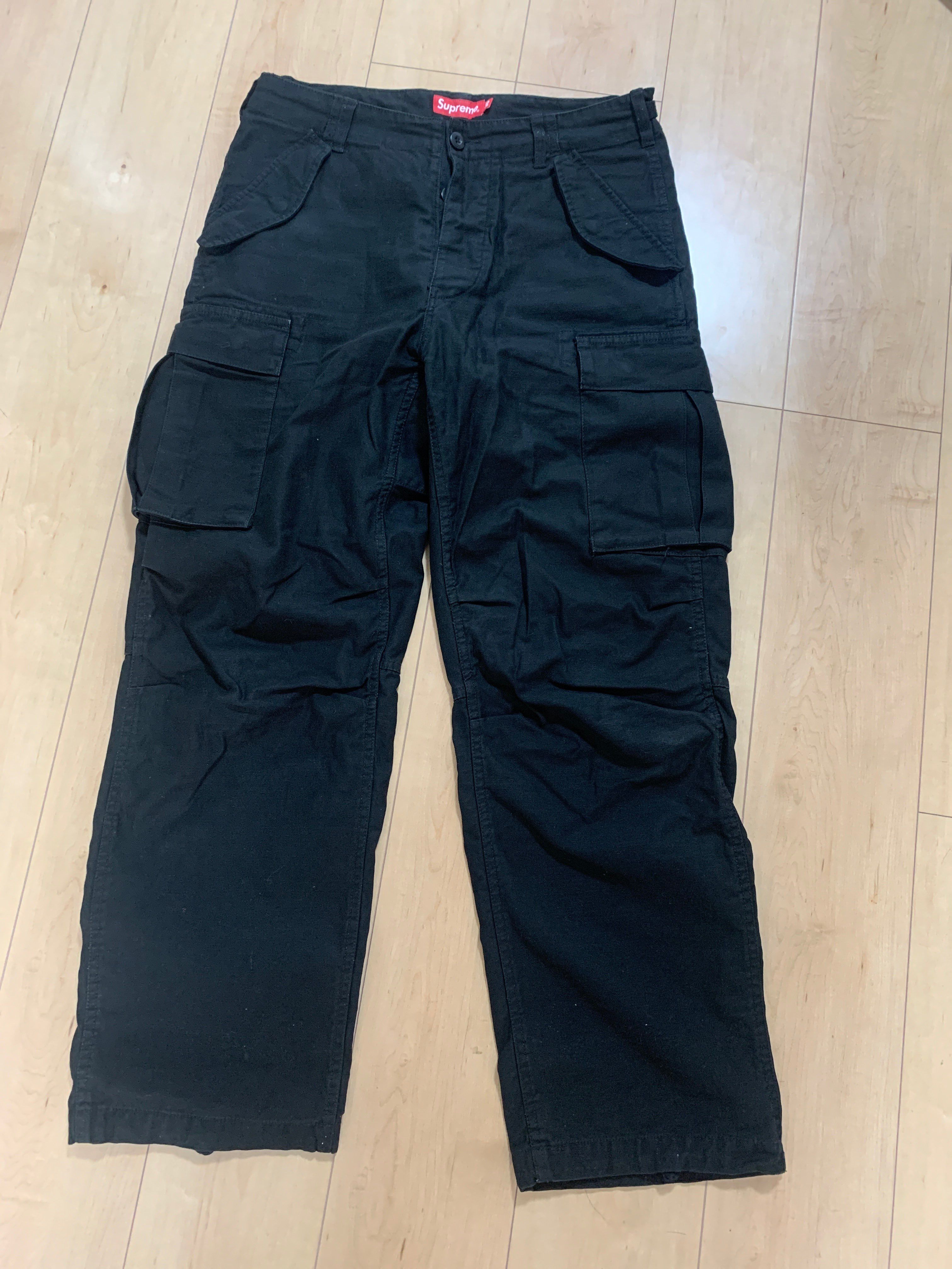 Supreme Cargo Pant "Black"(18FW)