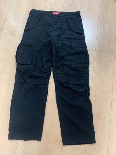 Supreme Cargo Pant "Black"(18FW)