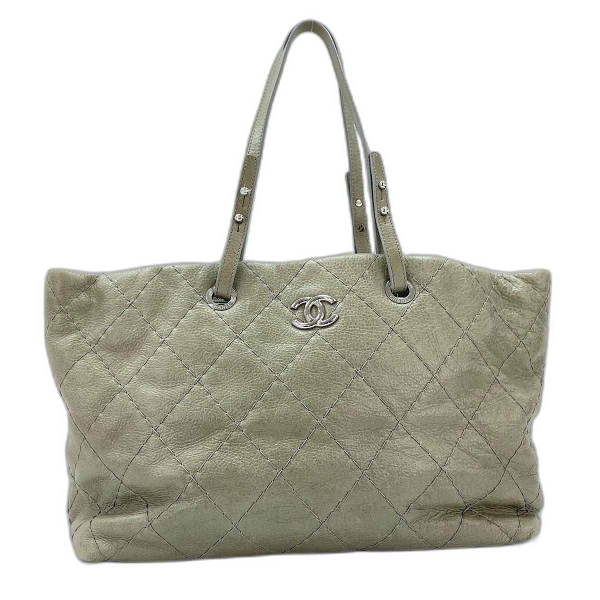 シャネル CHANEL オンザロード トートバッグ【中古】