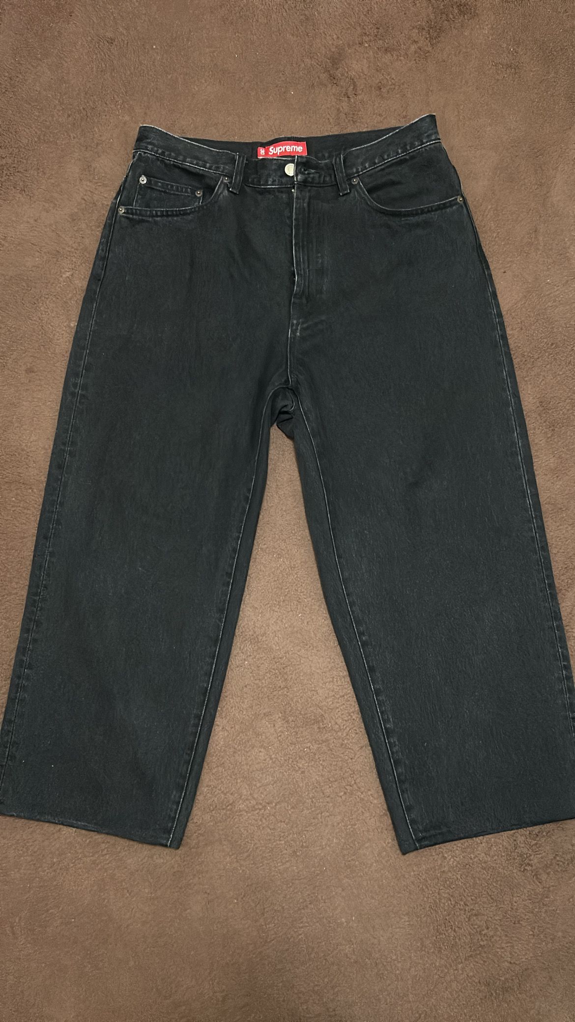 Supreme Baggy Jean "Black"(24SS)
