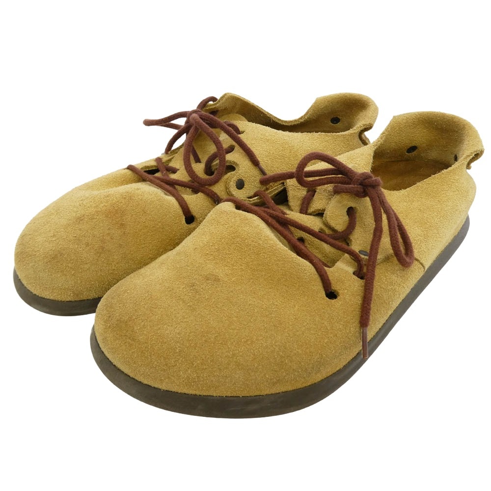 BIRKENSTOCK ビルケンシュトック Montana モンタナ スエード レザー シューズ ベージュ系 43【中古】